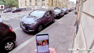 Flòraidh Milano: Sweet oileanach le speuclairean loves to suck &amp;amp; a &#039; cock! Snap-fuck.com