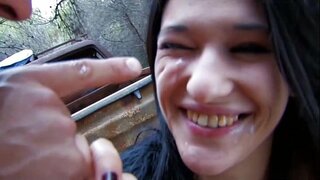 ���ിസ സ്പൈസ് gets fucked her big ass in the woods